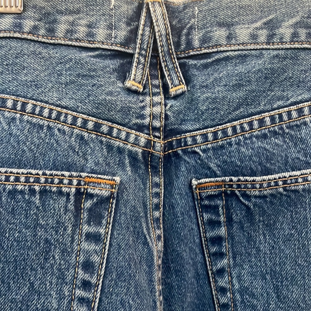 Slvrlake Tess Long Jean Size 25 Color Satisfaction. Low Rise with a wide leg. - Picture 7 of 8